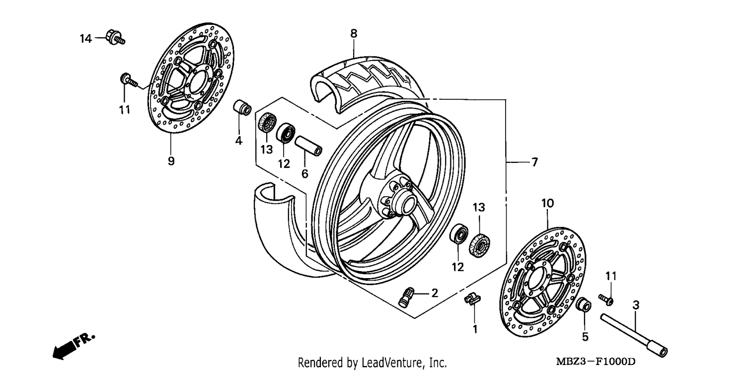 FRONT WHEEL