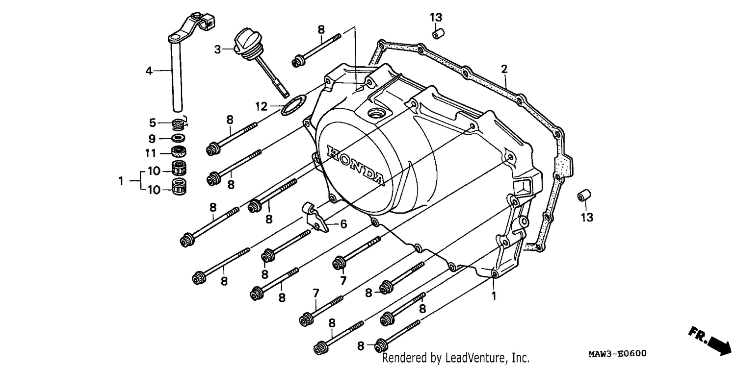 RIGHT CRANKCASE COVER