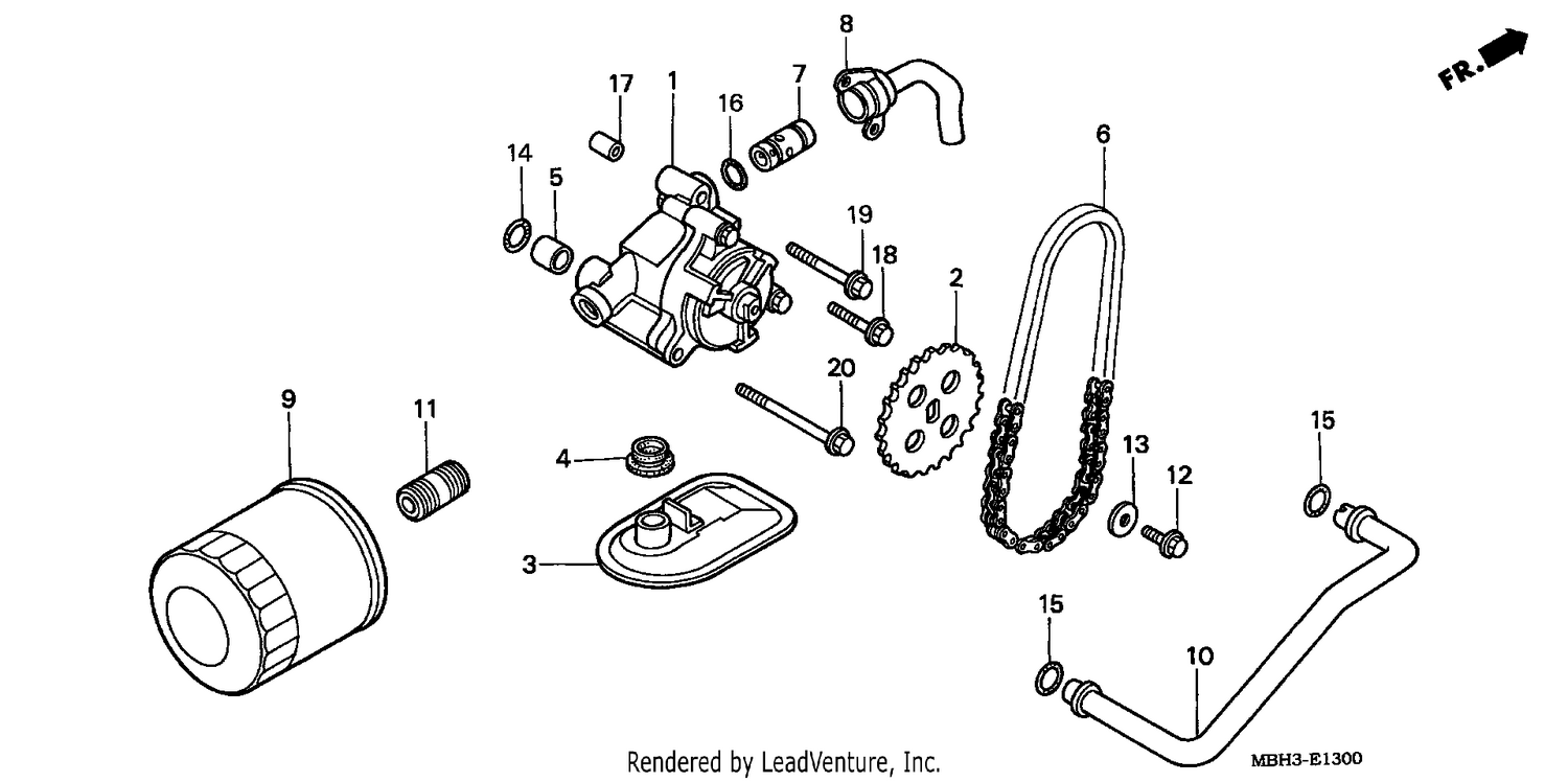 OIL FILTER/OIL PUMP