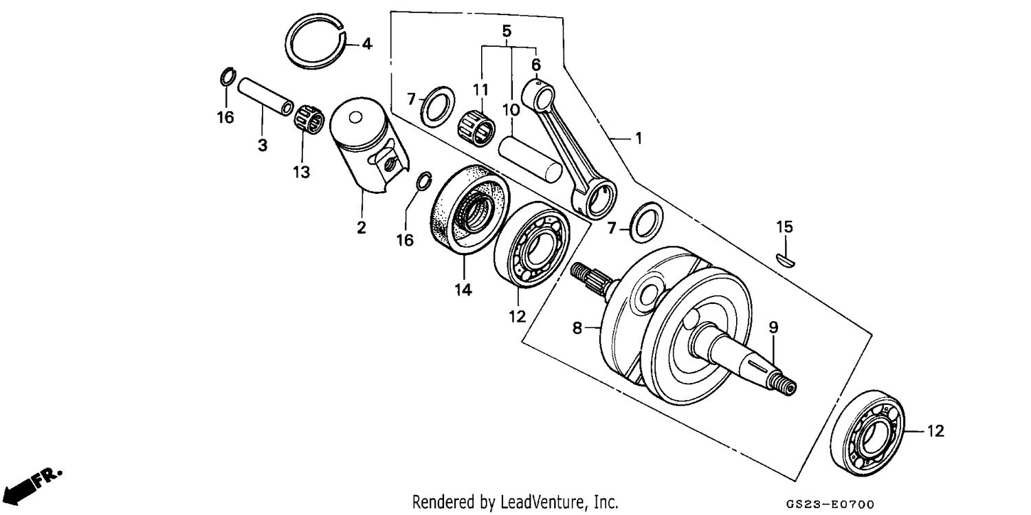CRANKSHAFT/PISTON