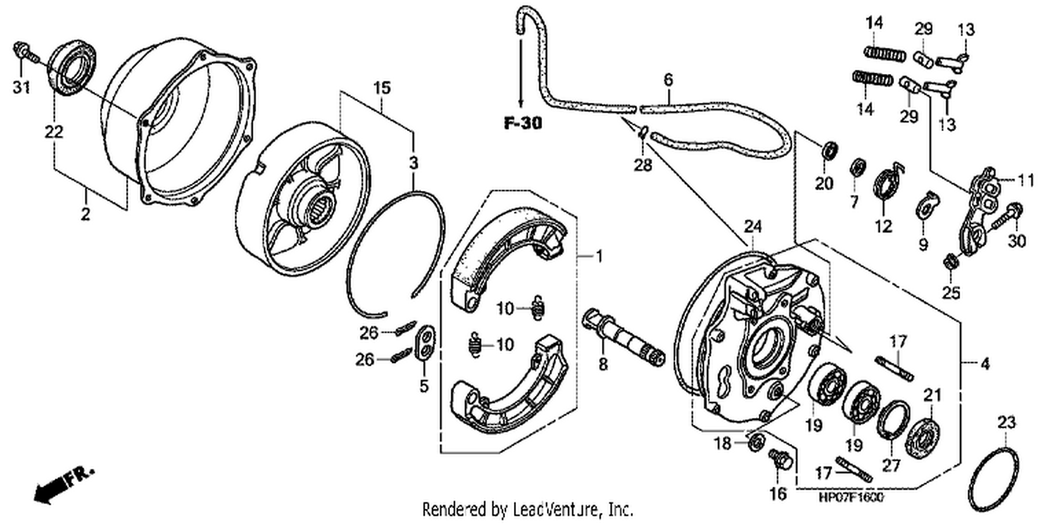  REAR BRAKE PANEL