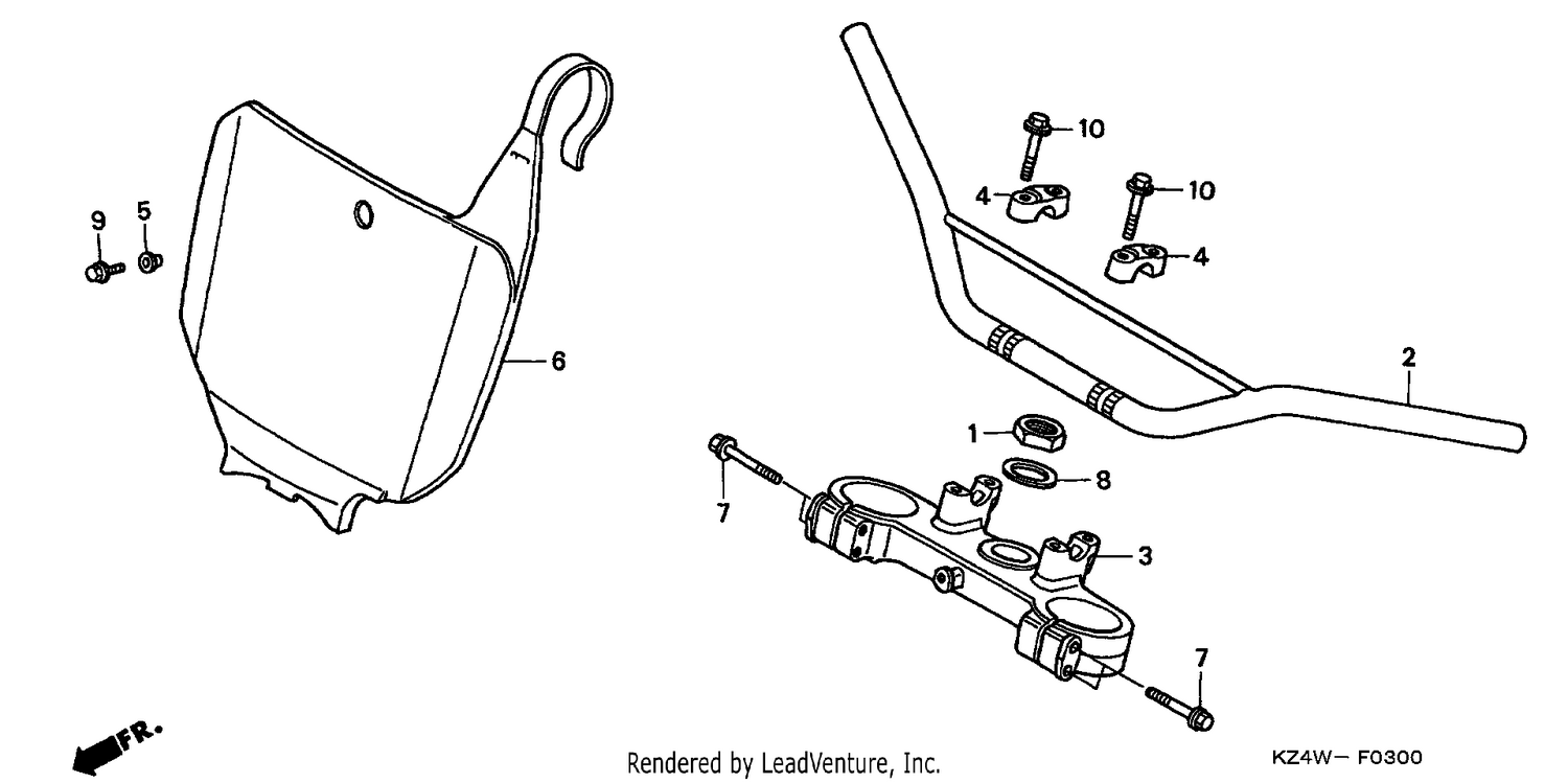 HANDLE PIPE/TOP BRIDGE