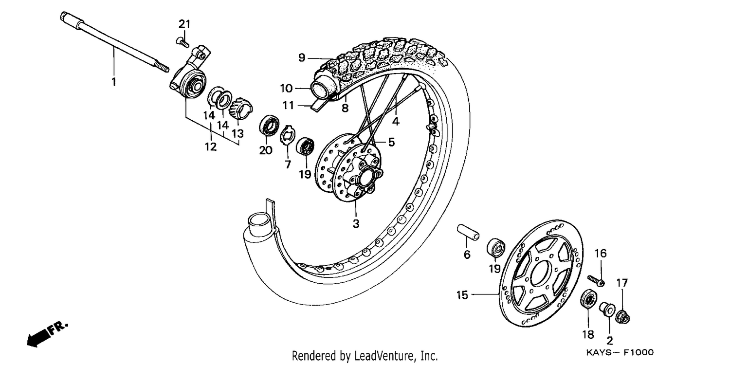 FRONT WHEEL