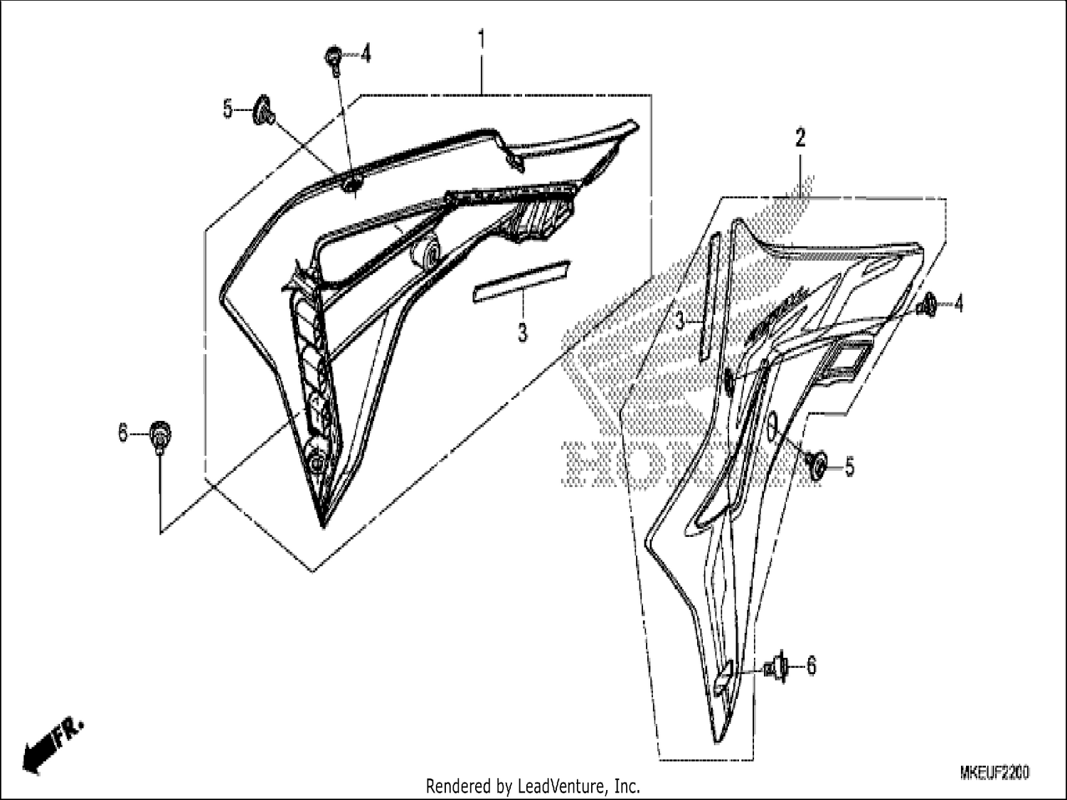  RADIATOR SHROUD
