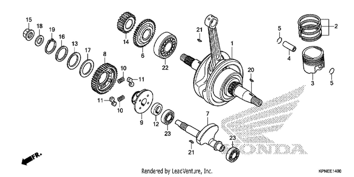  CRANKSHAFT/ PI STON