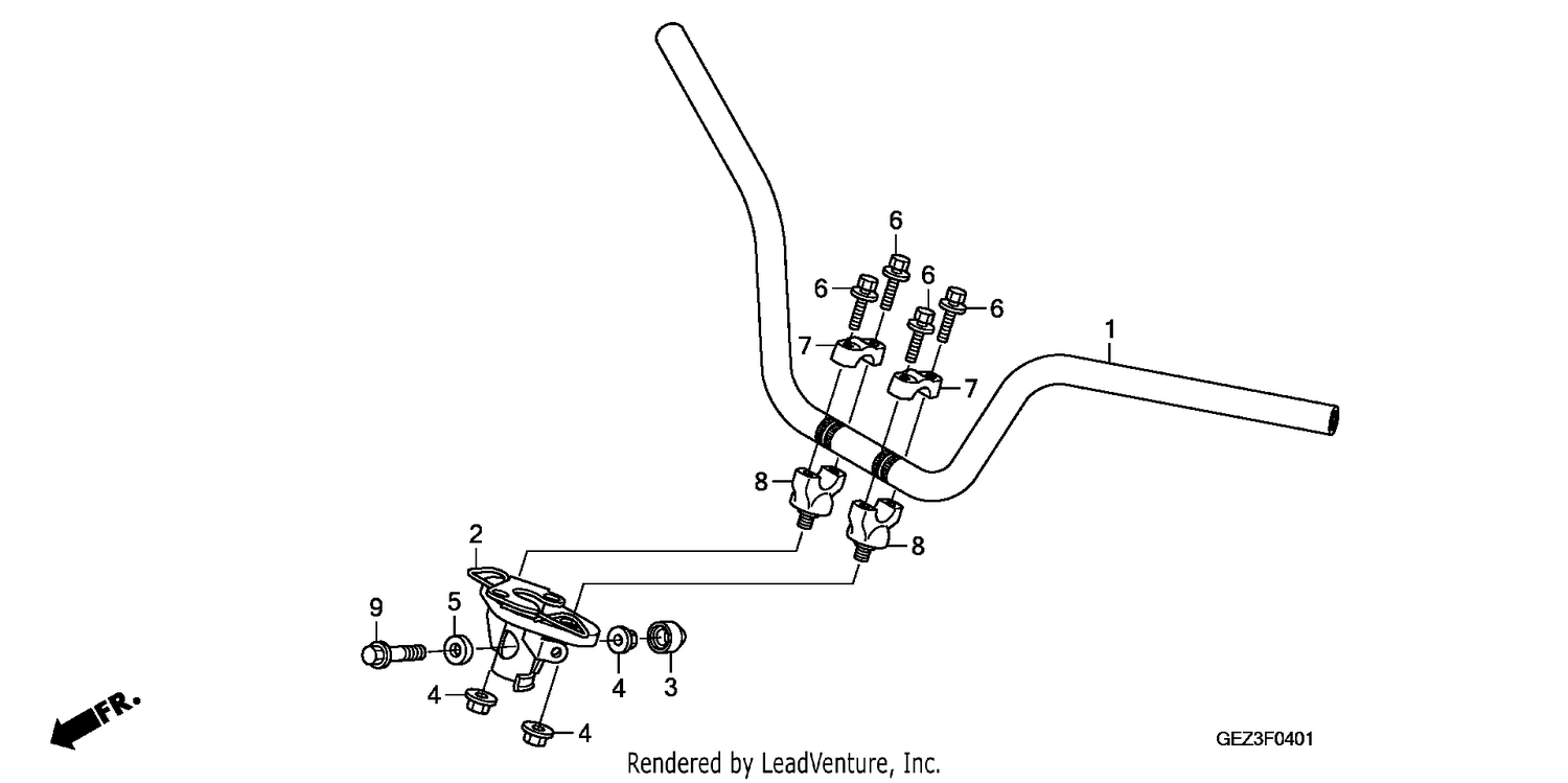 HANDLE PIPE (NPS508/9)