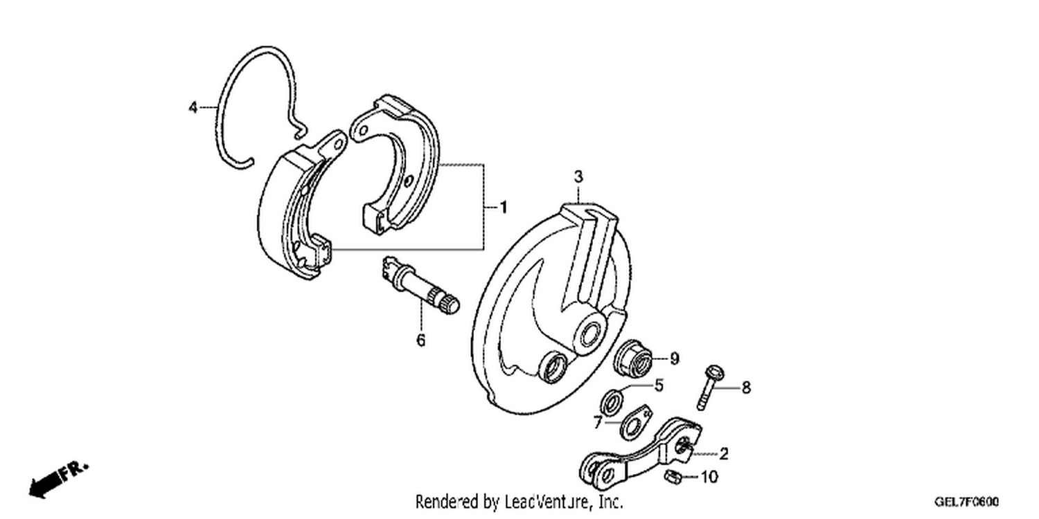  FRONT BRAKE PANEL