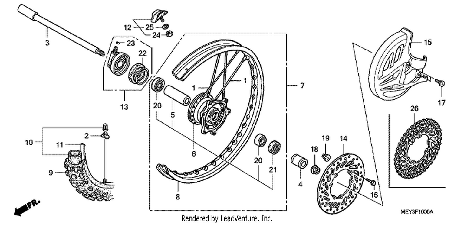  FRONT WHEEL