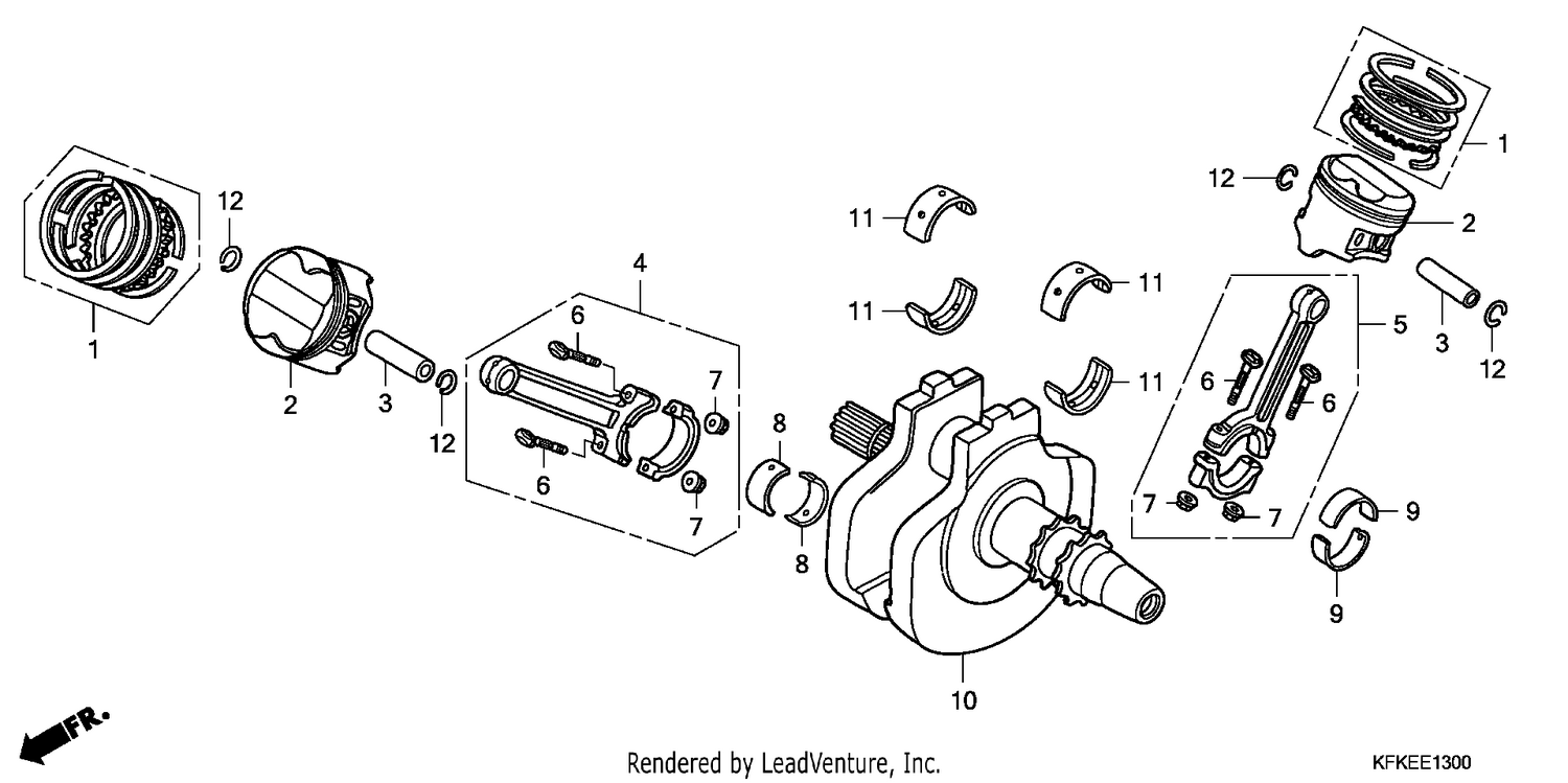 CRANKSHAFT/PISTON