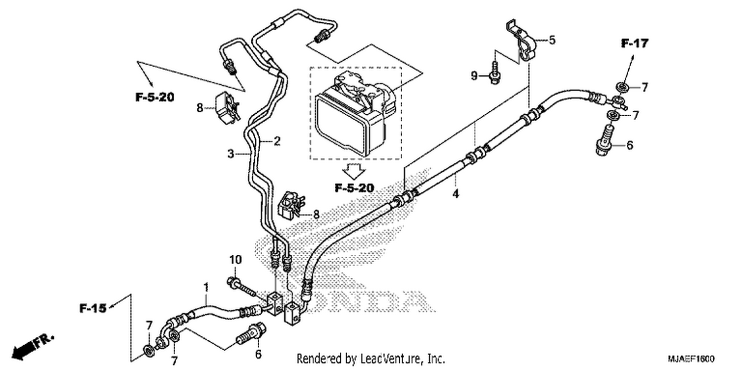  REAR BRAKE HOSE
