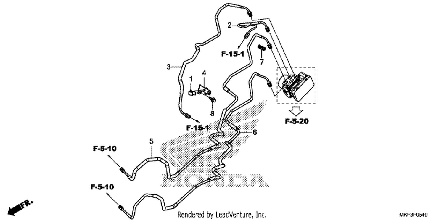  40 BRAKE PIPE