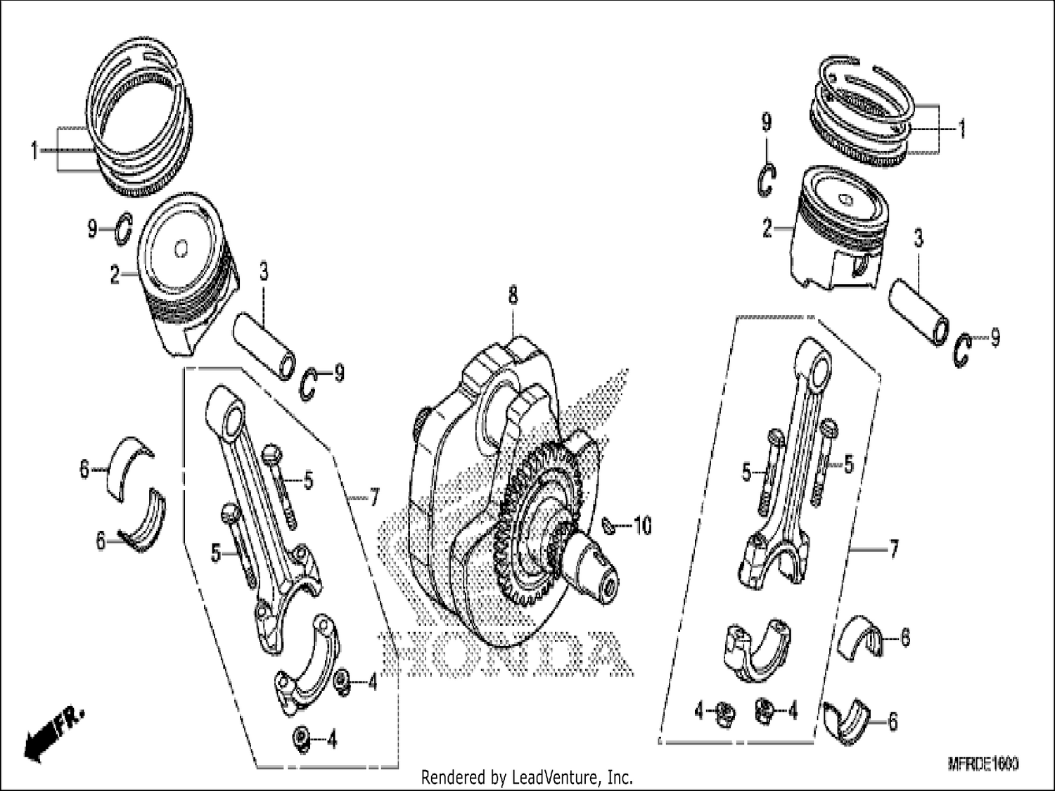  CRANKSHAFT/PISTON