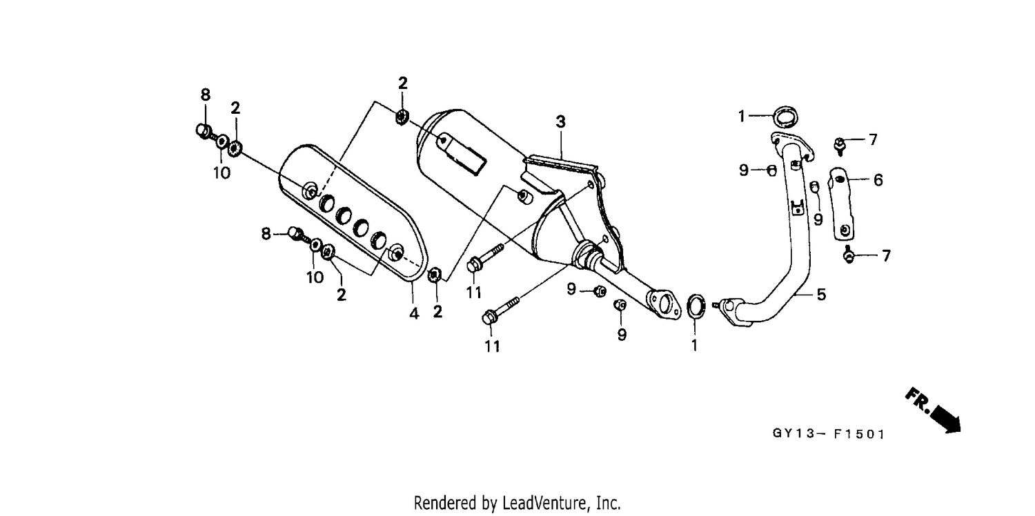 EXHAUST MUFFLER (2)