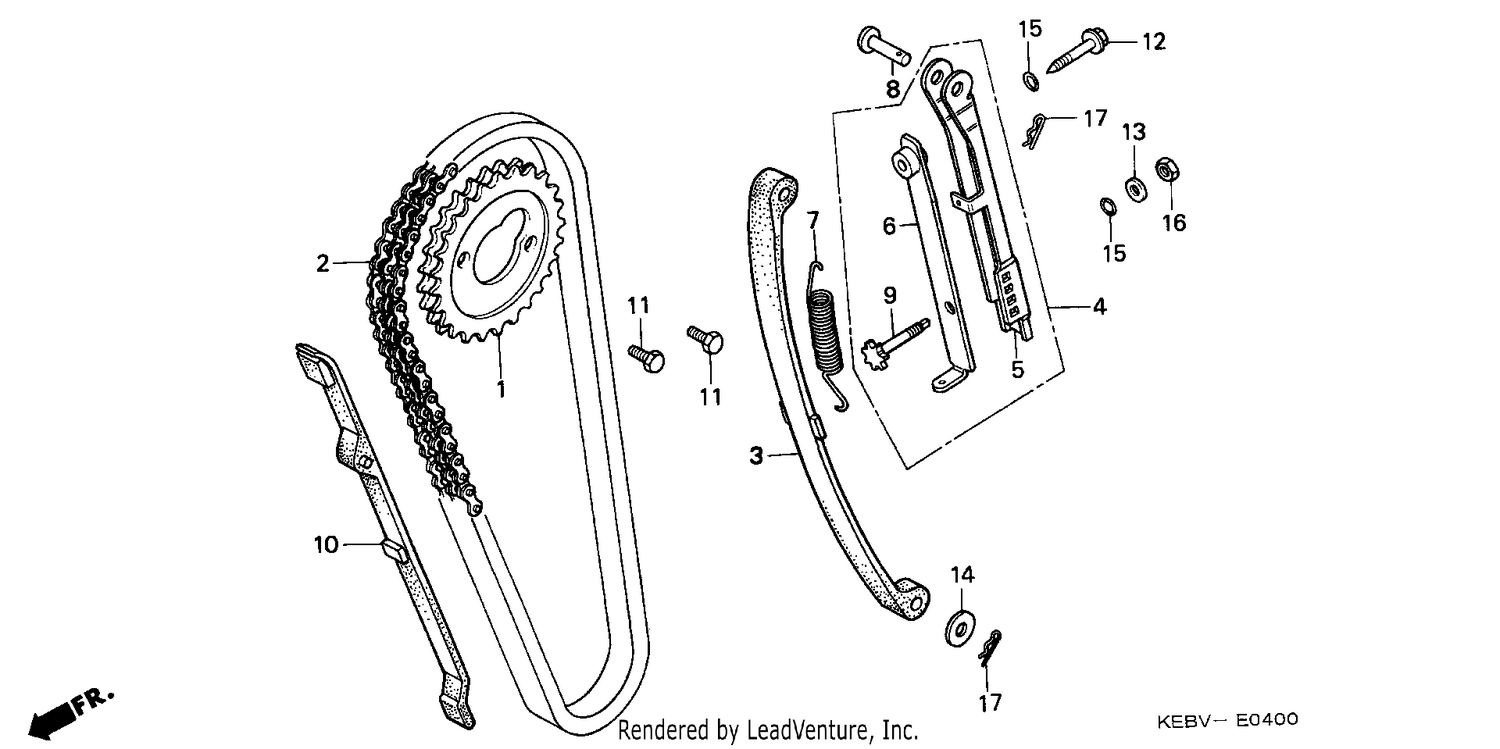 CAM CHAIN/TENSIONER