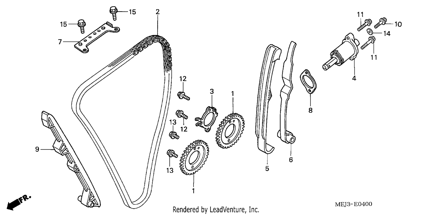 CAM CHAIN/TENSIONER