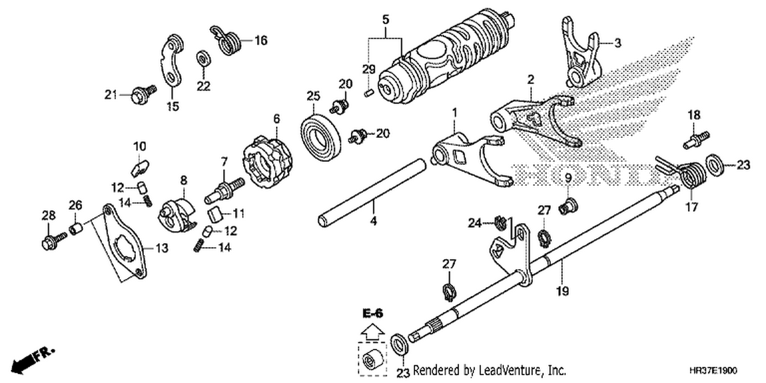  GEARSHIFT FORK (TRX420FA1/FA2)