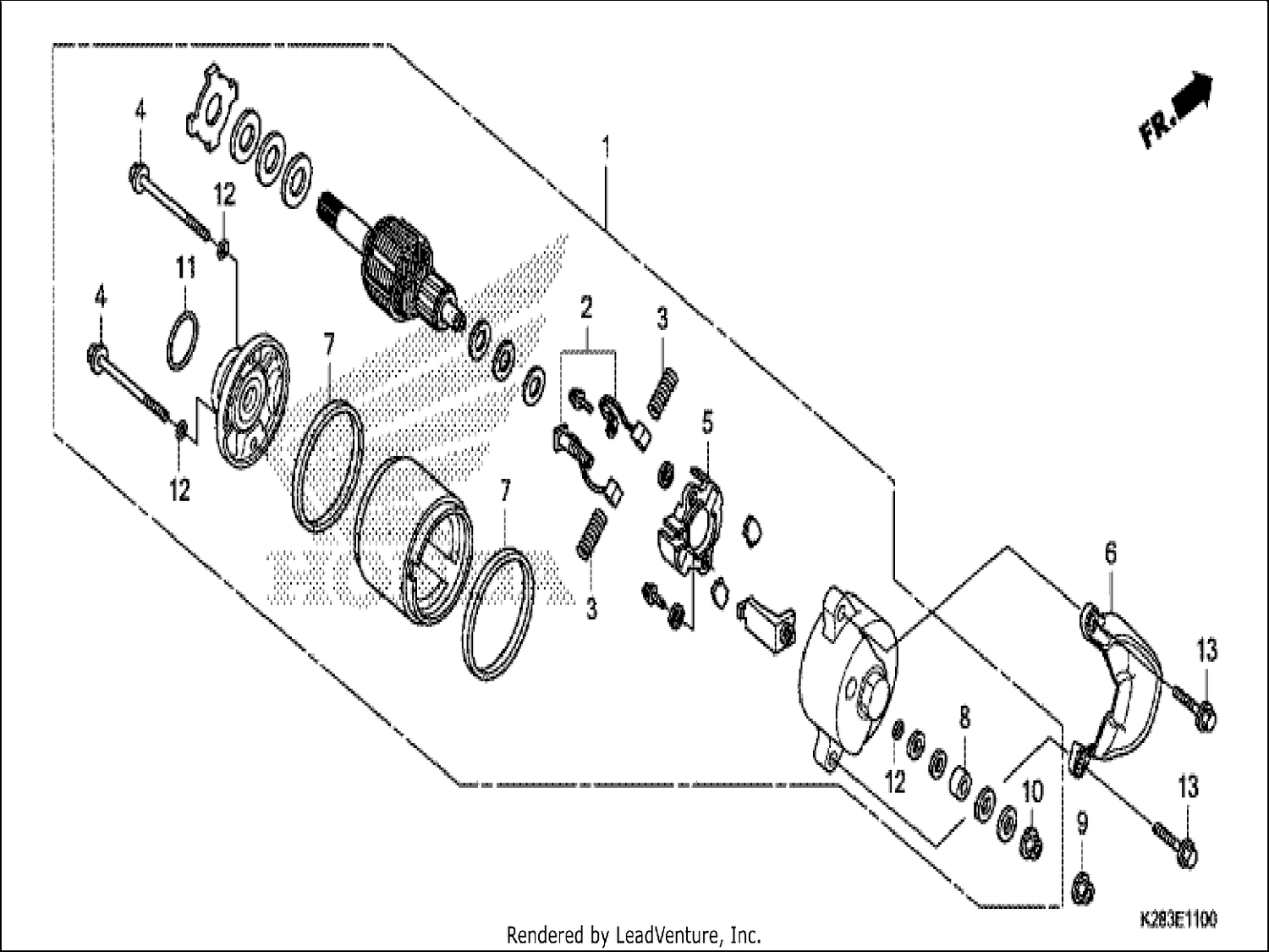  STARTER MOTOR