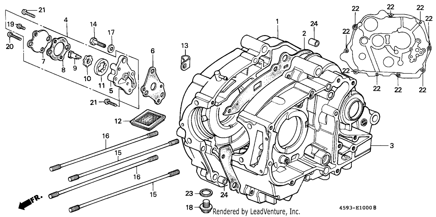 CRANKCASE/OIL PUMP