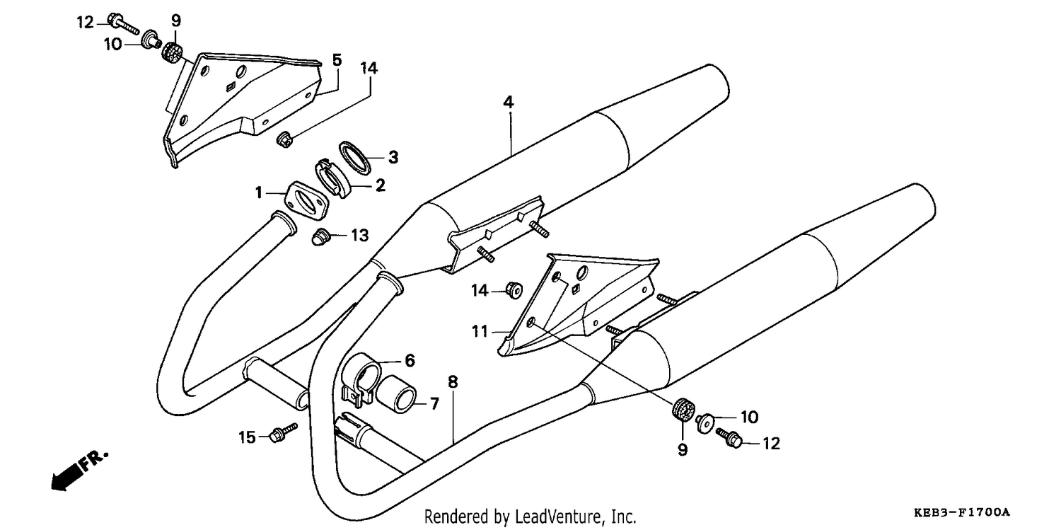 EXHAUST MUFFLER