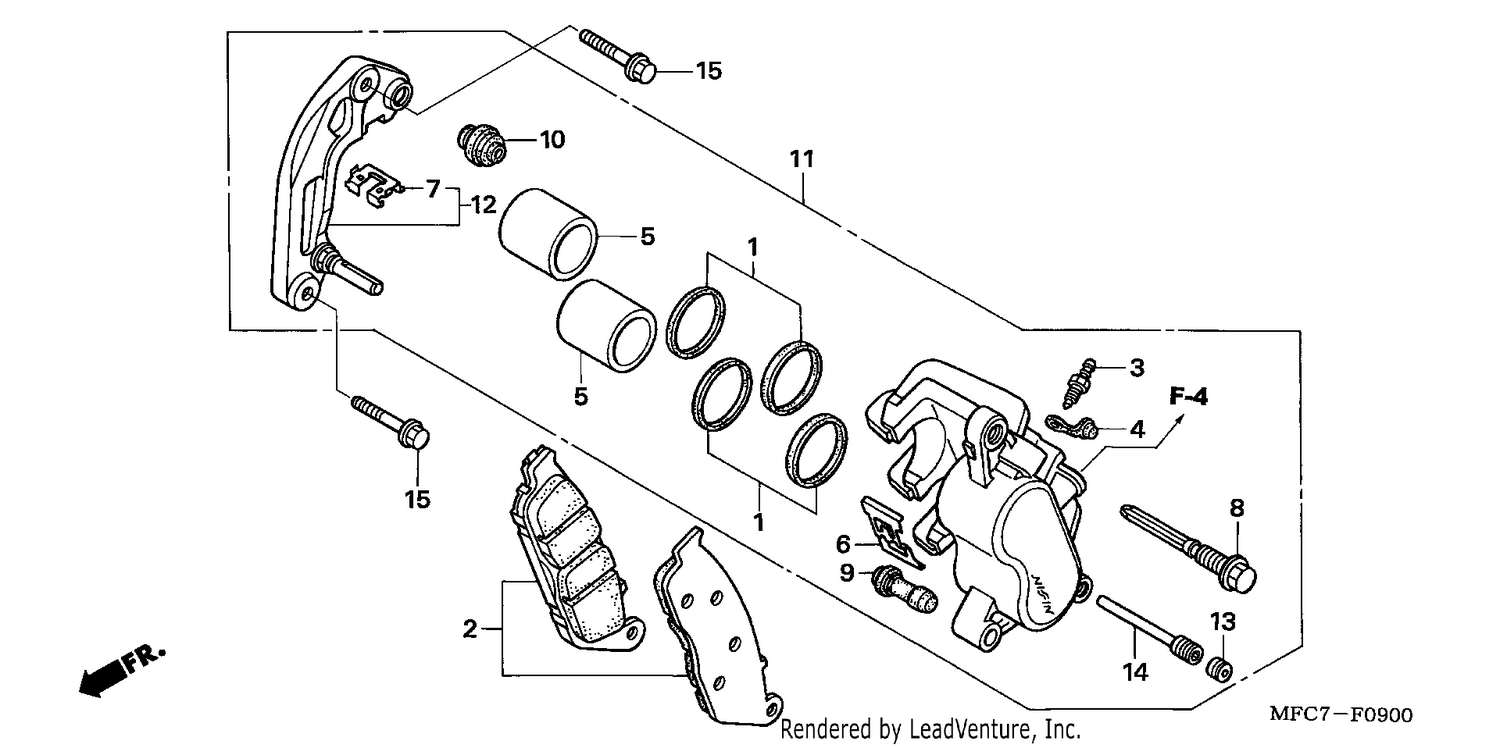 FRONT BRAKE CALIPER