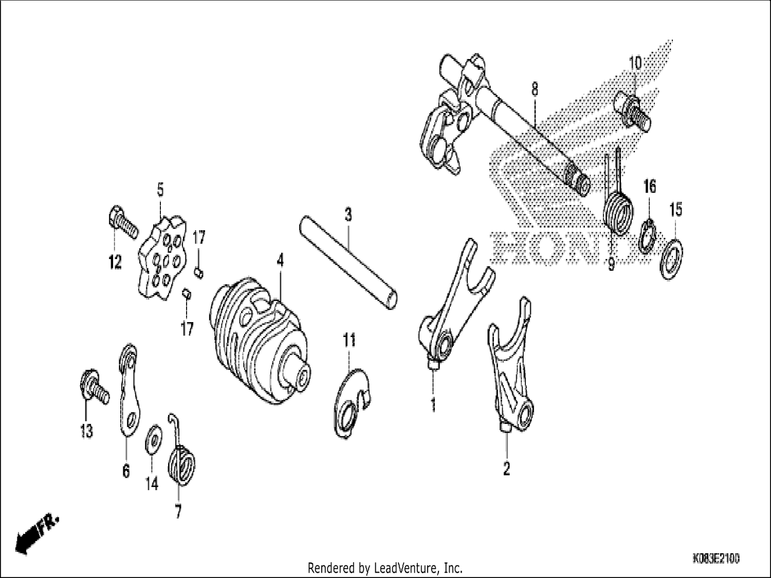  GEARSHIFT DRUM