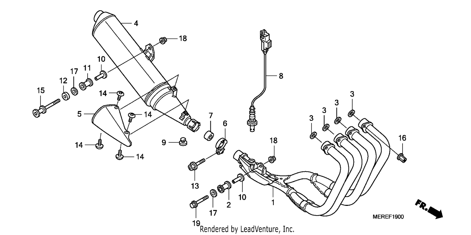EXHAUST MUFFLER