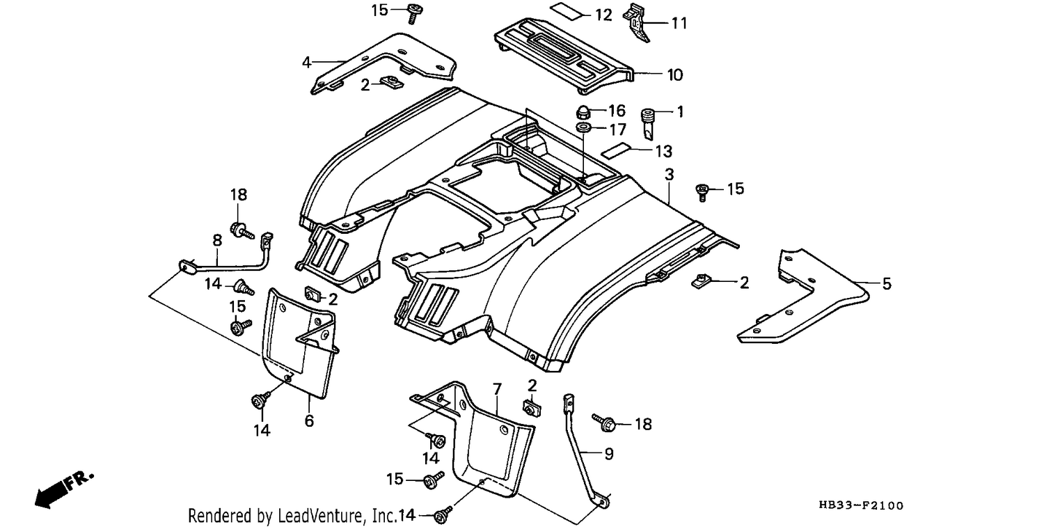 REAR FENDER