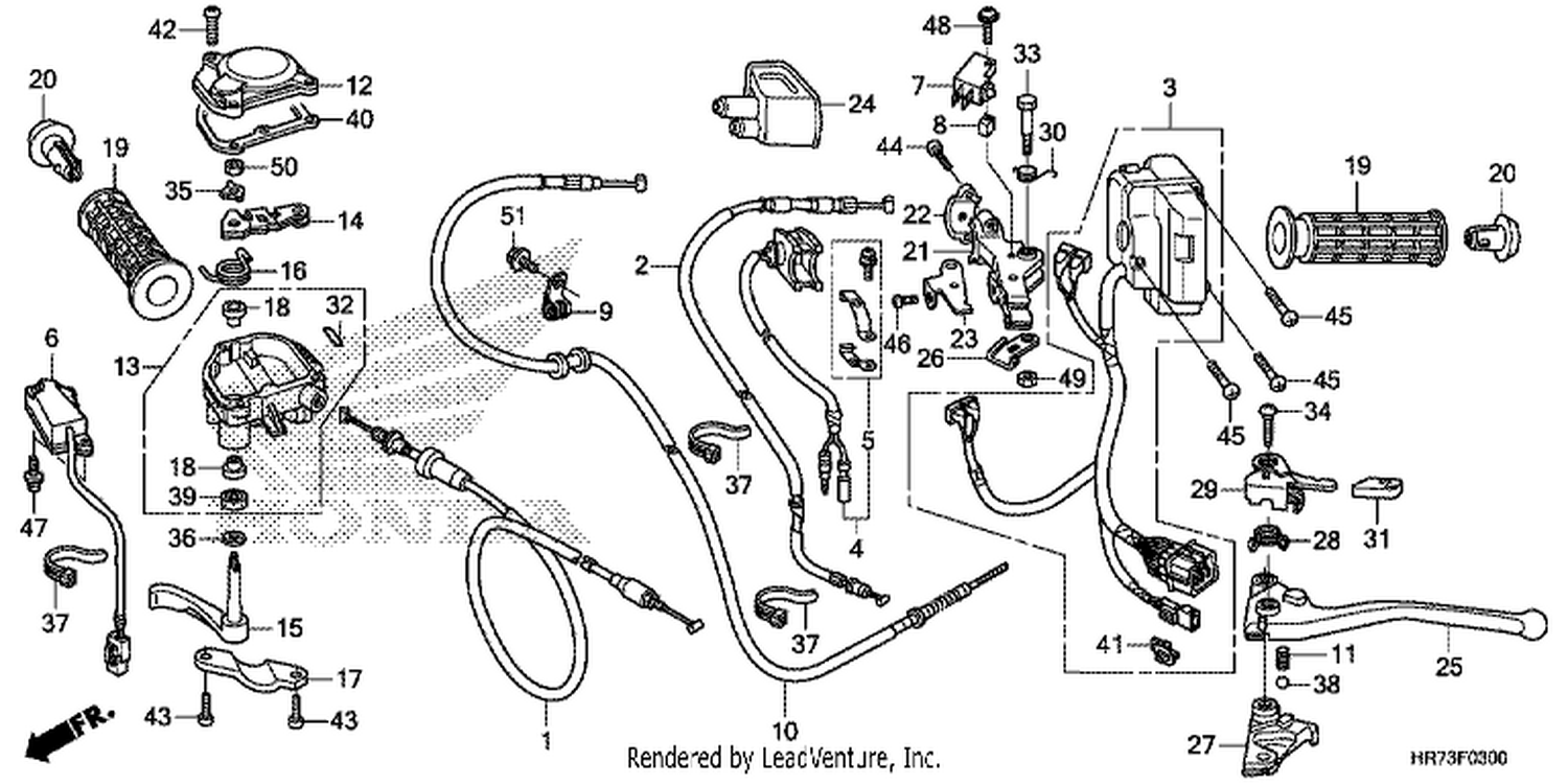  HANDLE LEVER/SWITCH/CABLE