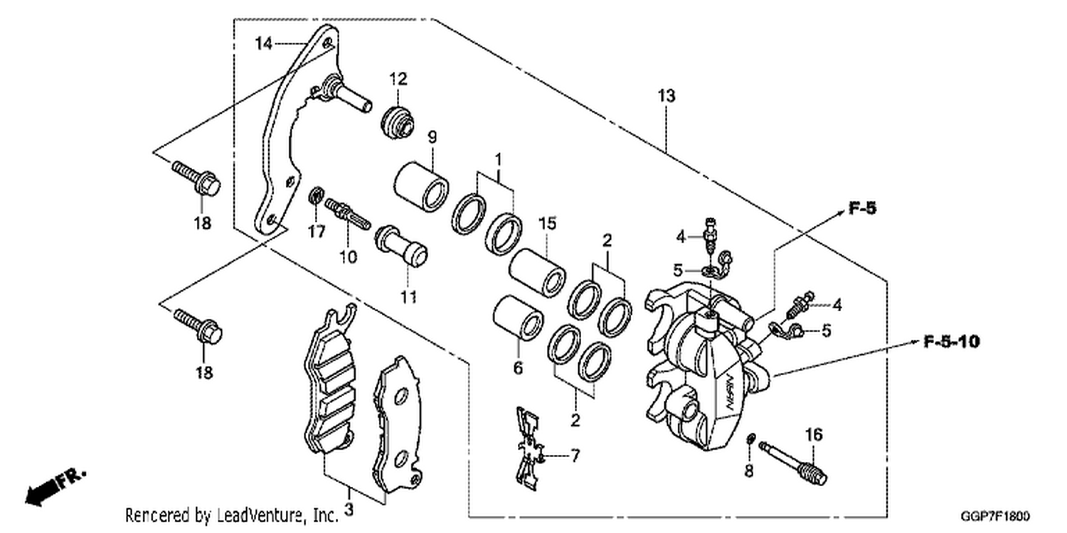  FRONT BRAKE CALIPER