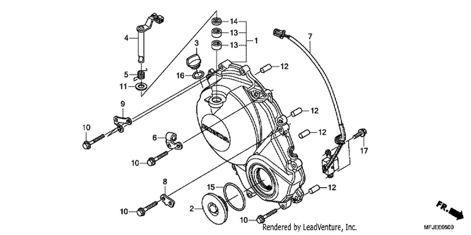 RIGHT CRANKCASE COVER