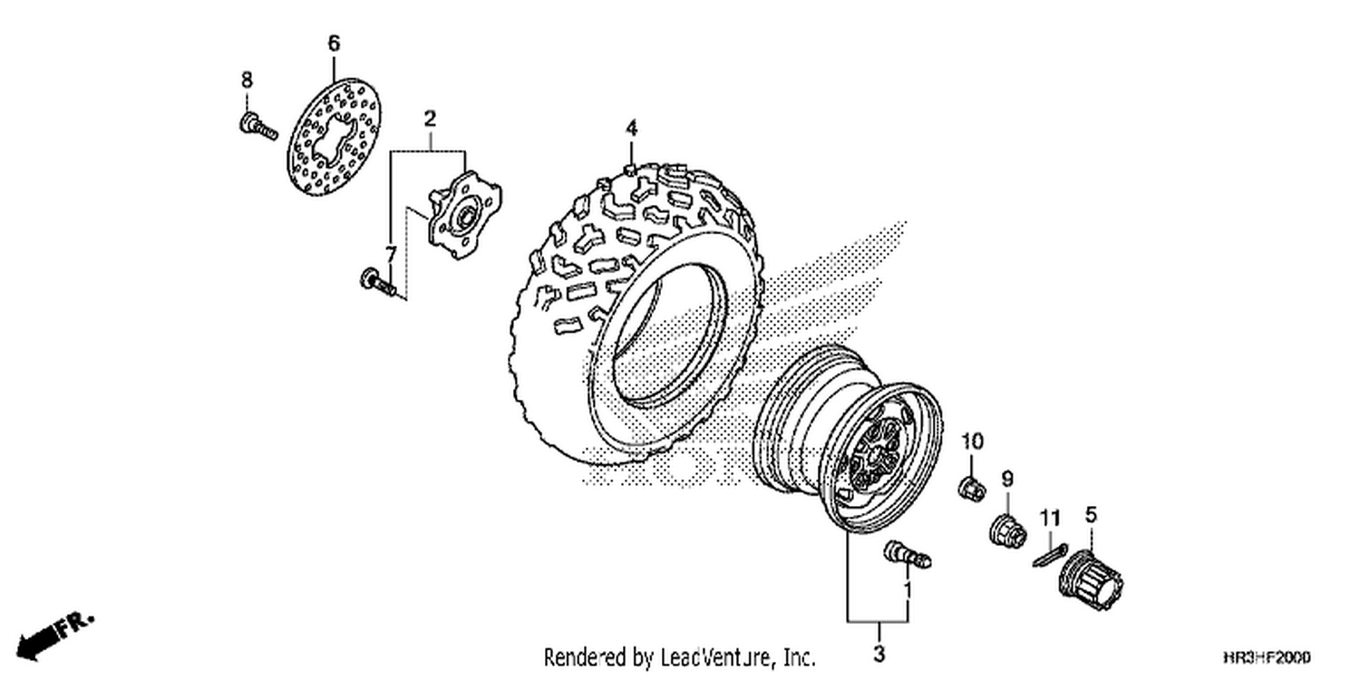  FRONT WHEEL