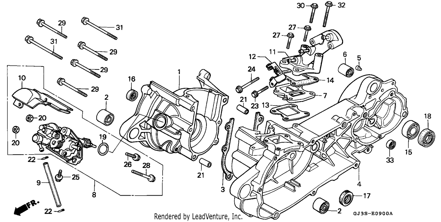 CRANKCASE/OIL PUMP