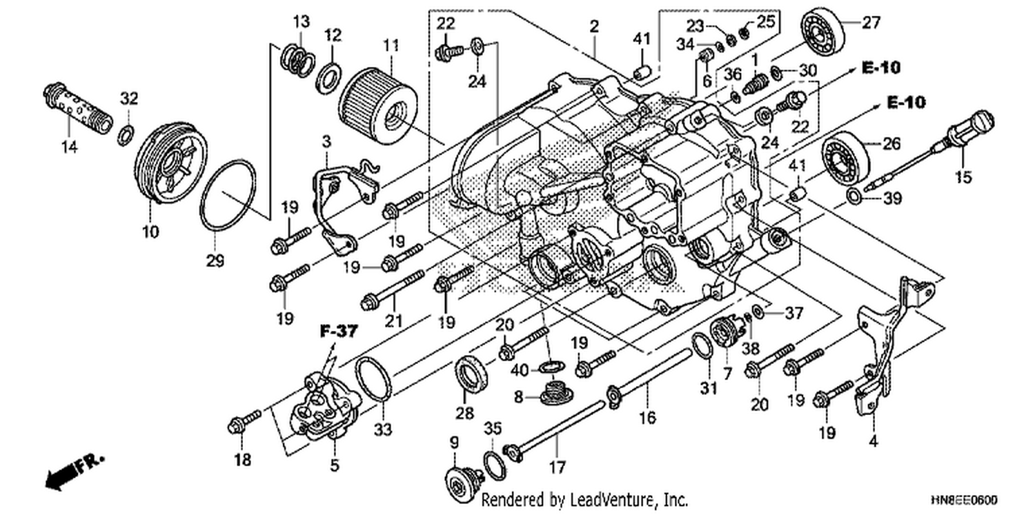  FRONT CRANKCASE COVER