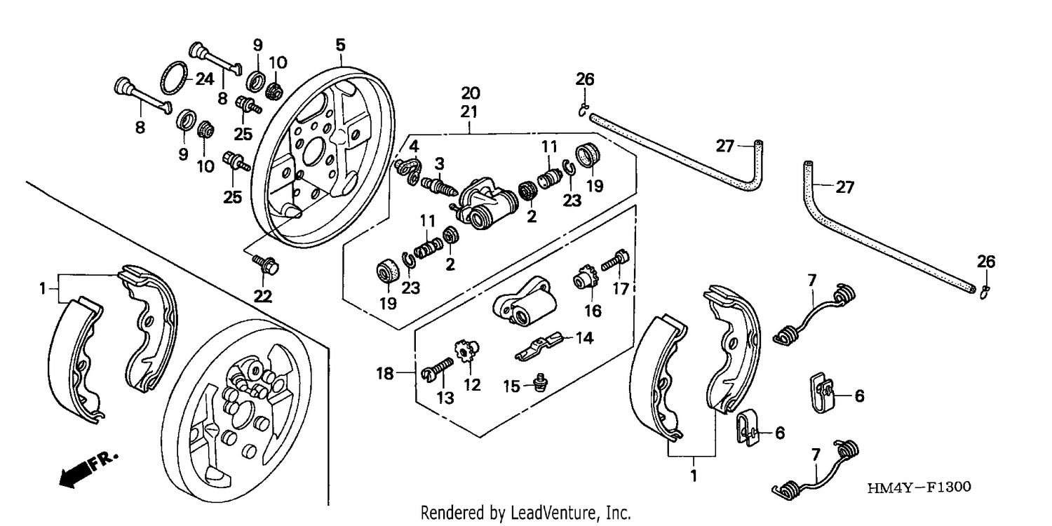 FRONT BRAKE PANEL (1)