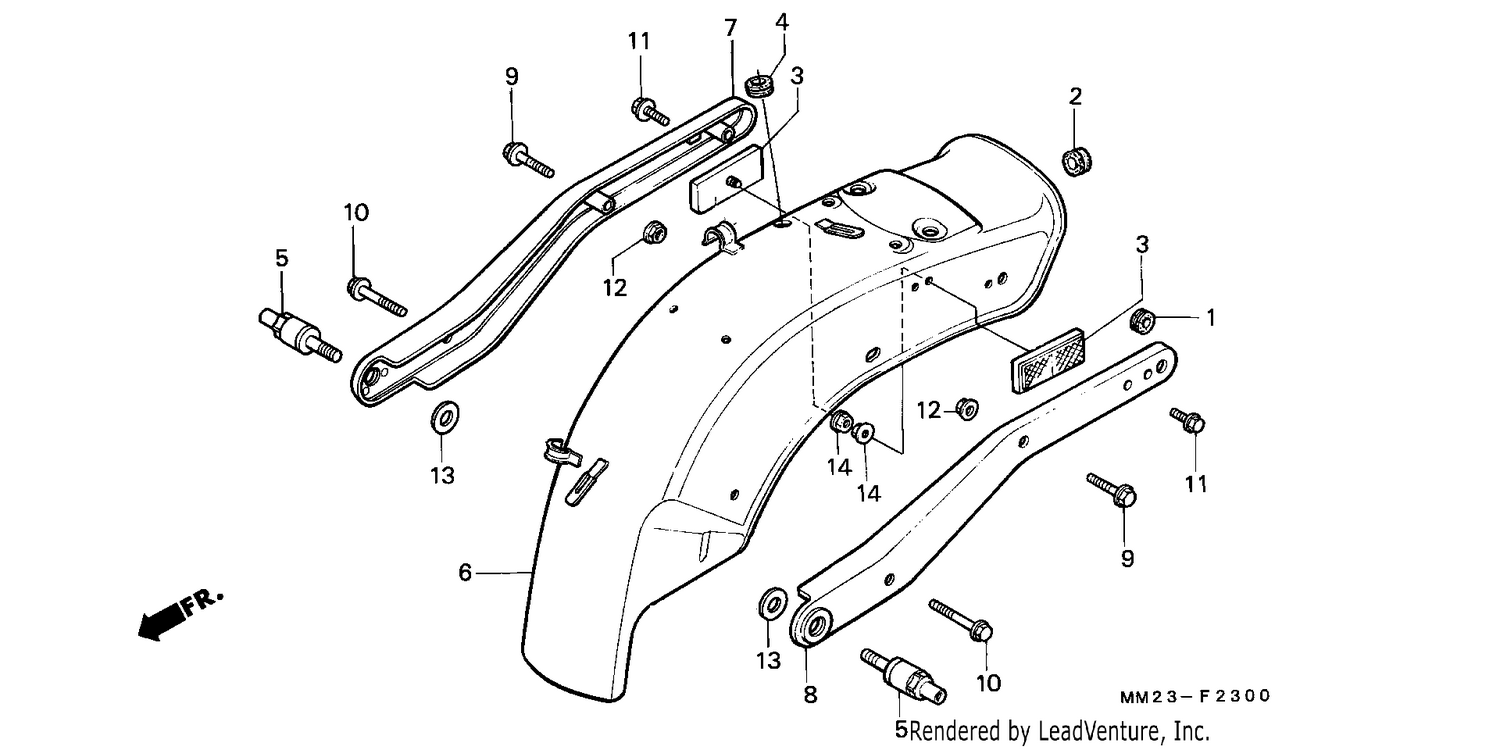 REAR FENDER
