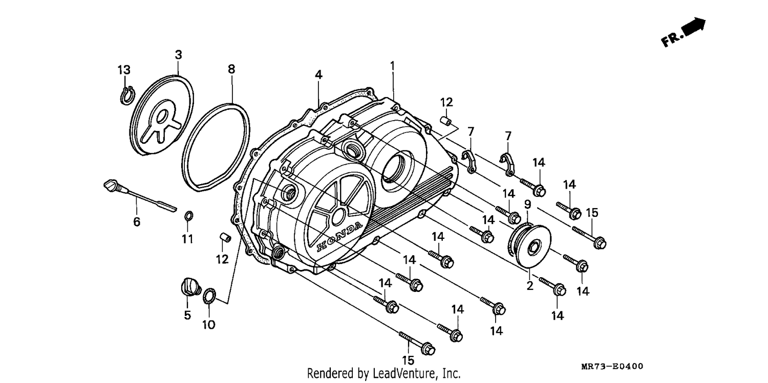 RIGHT CRANKCASE COVER