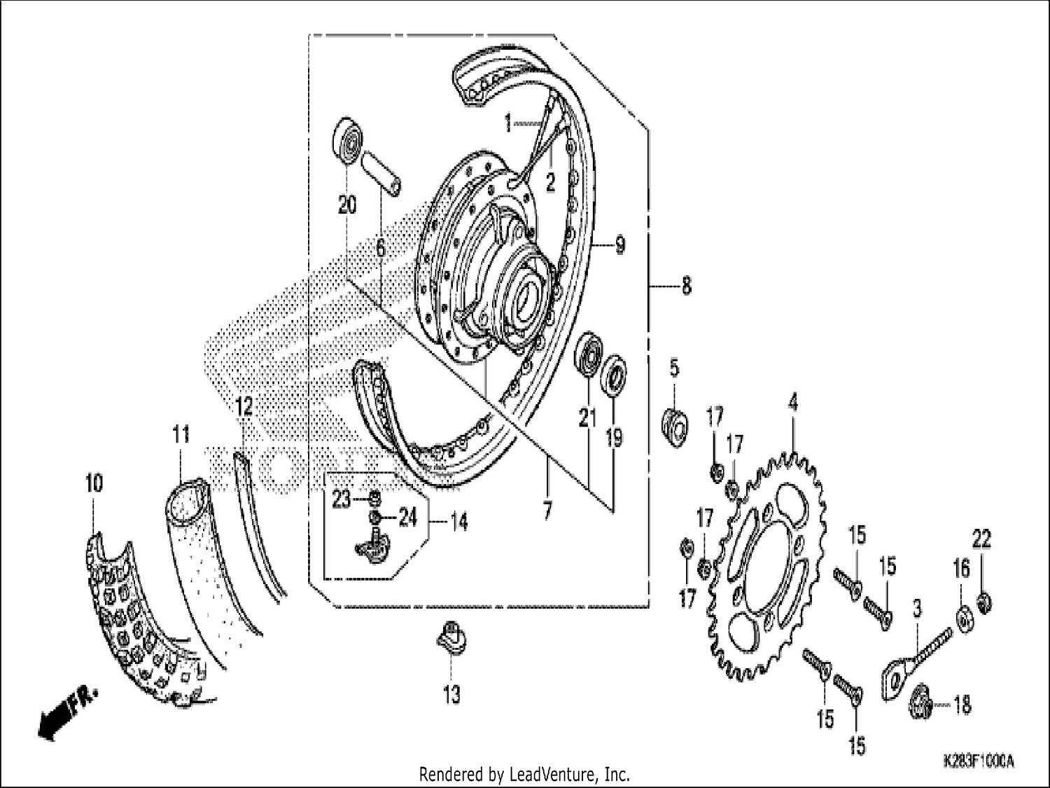  REAR WHEEL