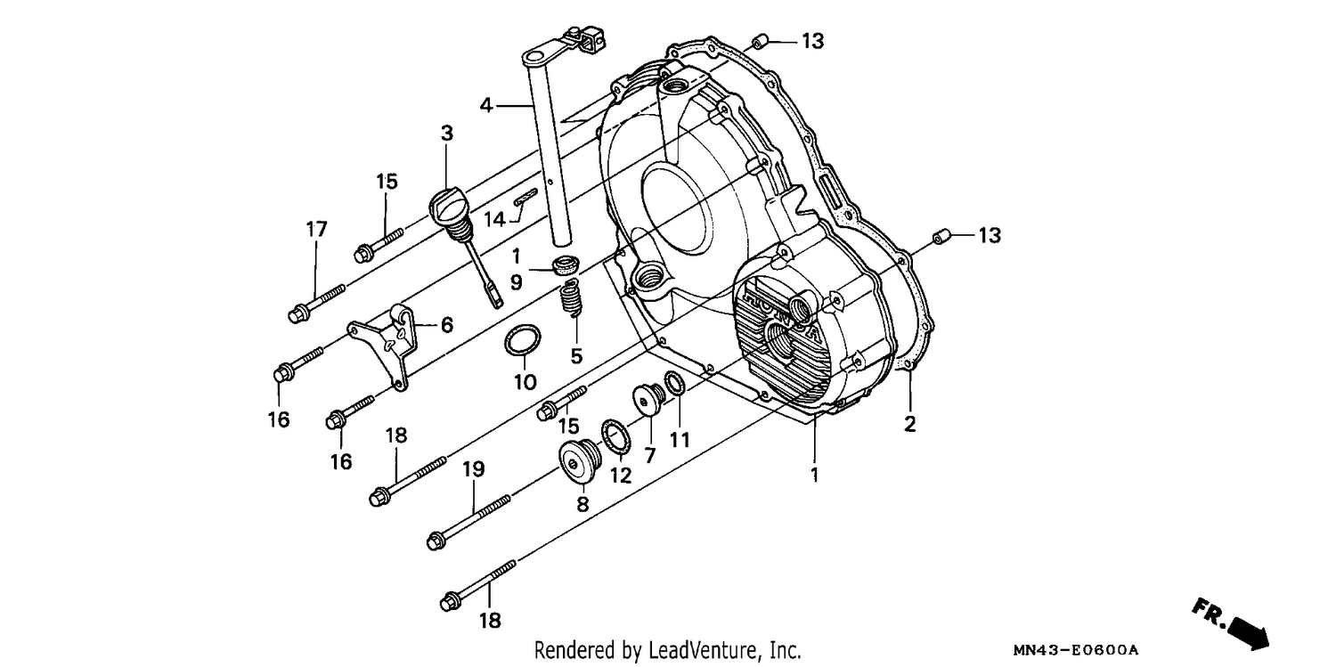 RIGHT CRANKCASE COVER