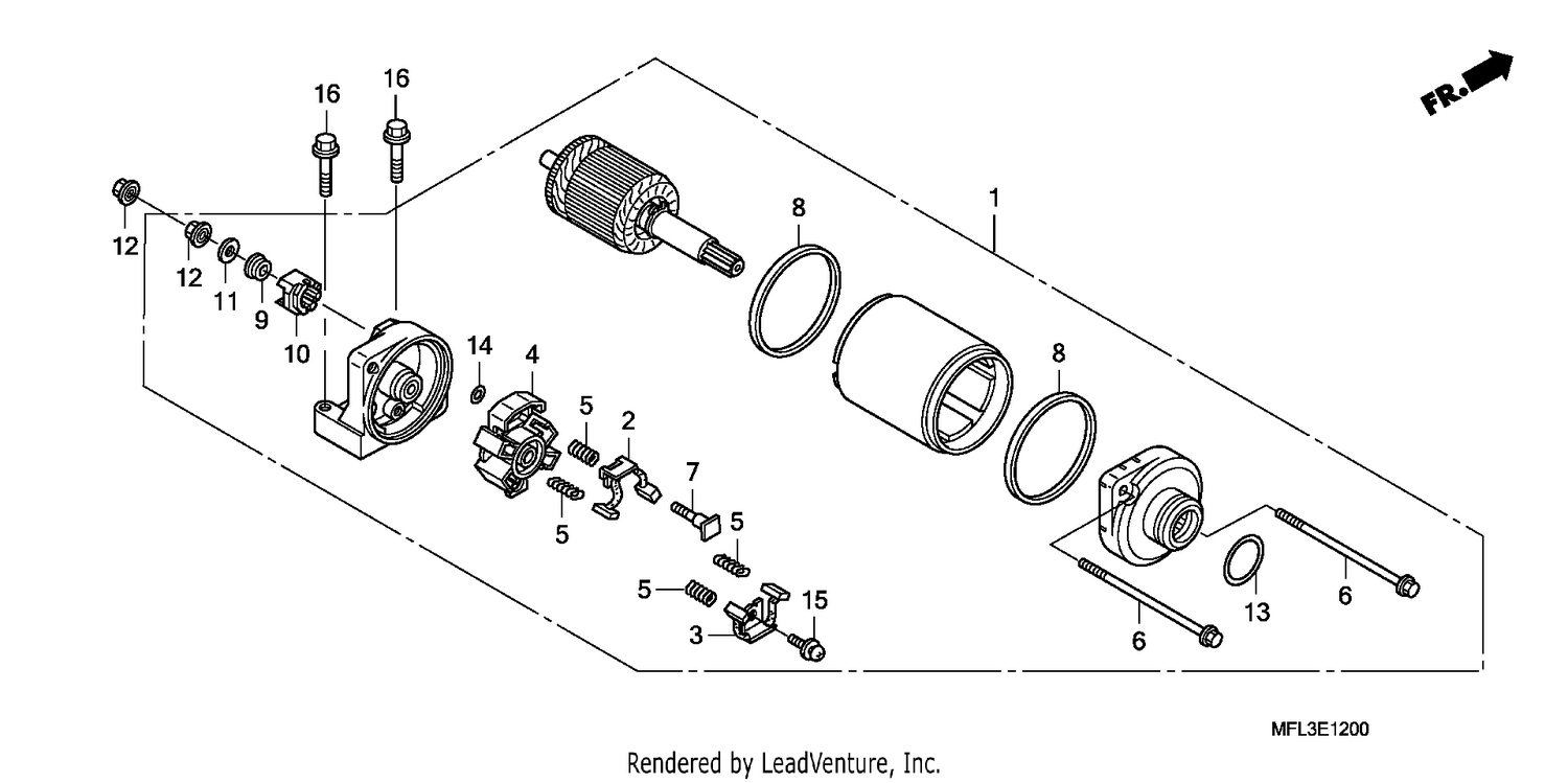 STARTING MOTOR