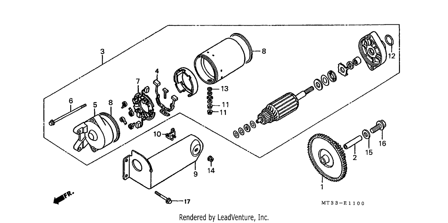STARTING MOTOR
