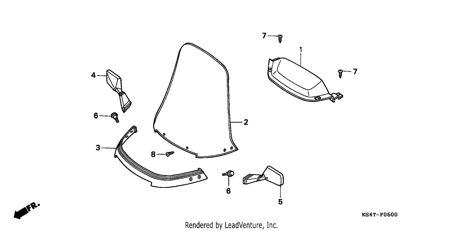 METER VISOR/WIND SCREEN
