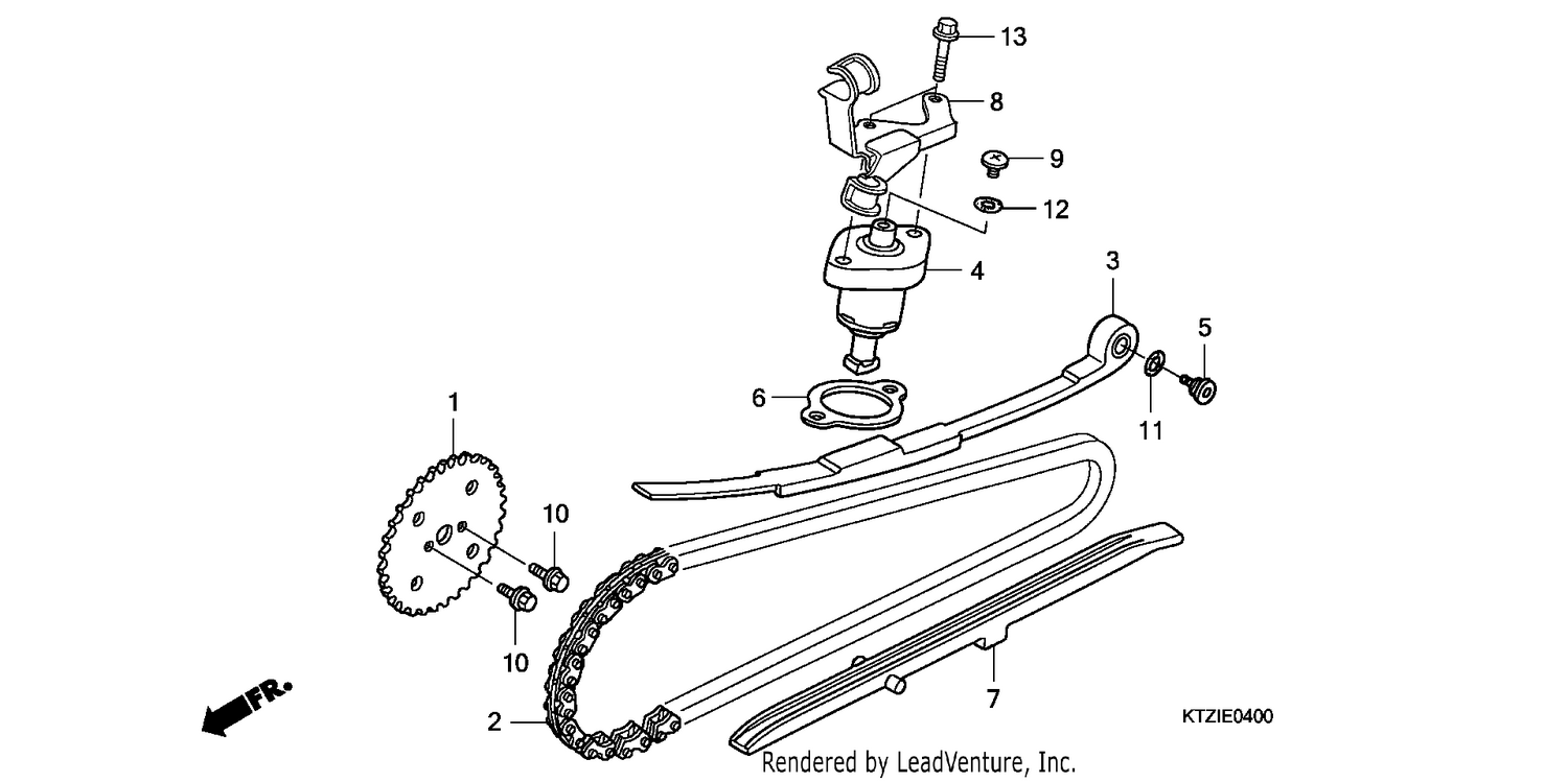 CAM CHAIN/TENSIONER