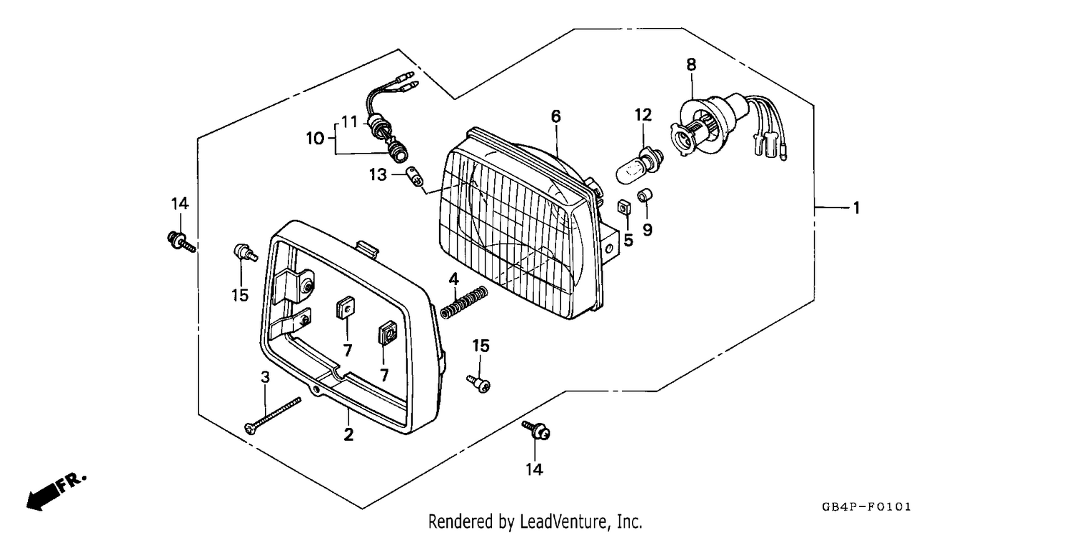 HEADLIGHT (C50SP/C50ST)