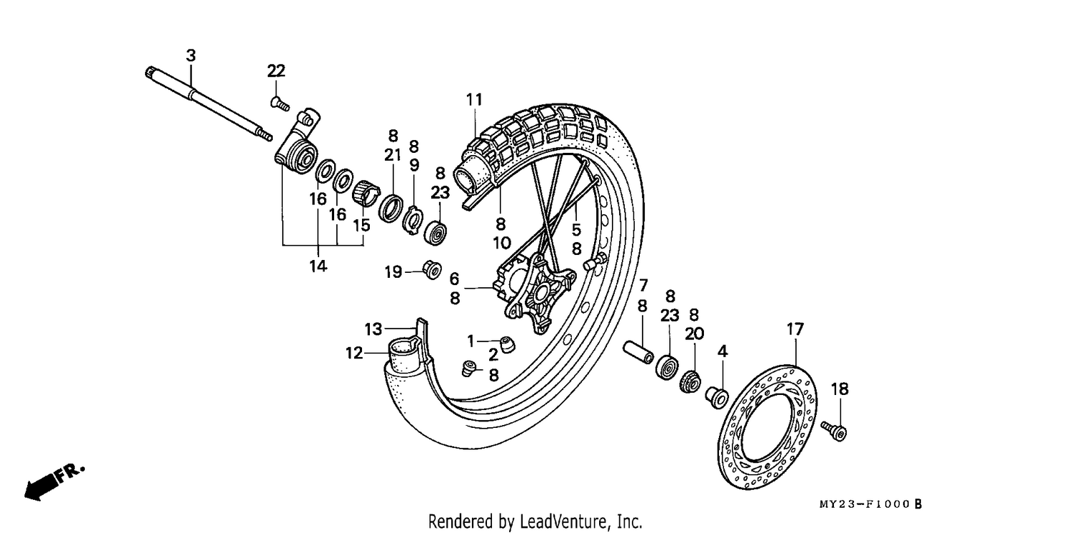 FRONT WHEEL