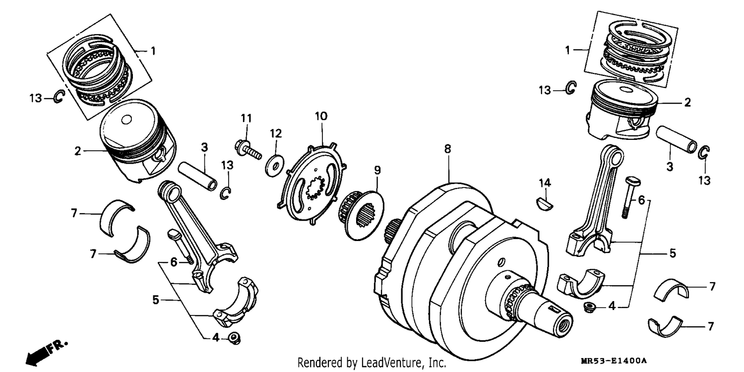 CRANKSHAFT/PISTON