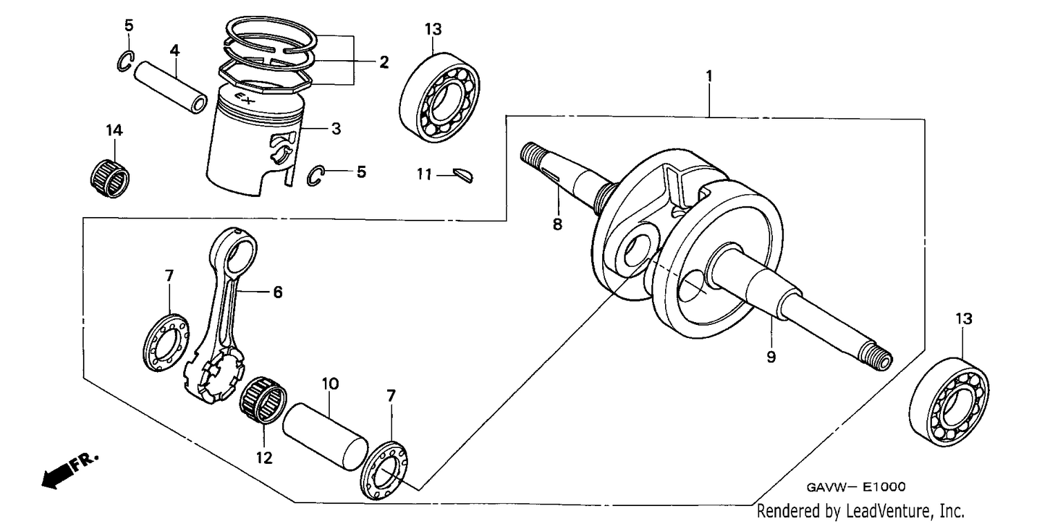 CRANKSHAFT/PISTON