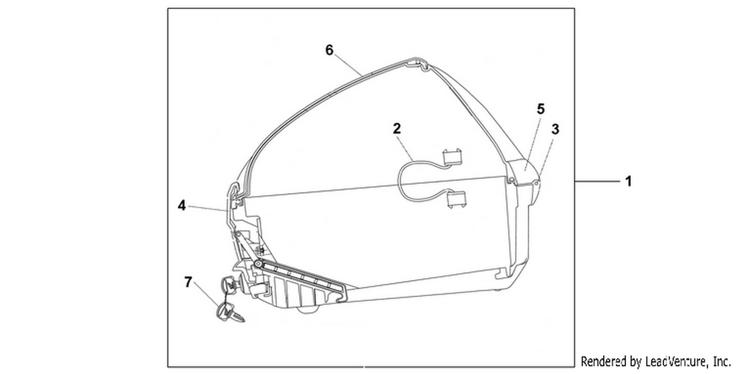  07 45L TOP BOX SHASTA WHITE