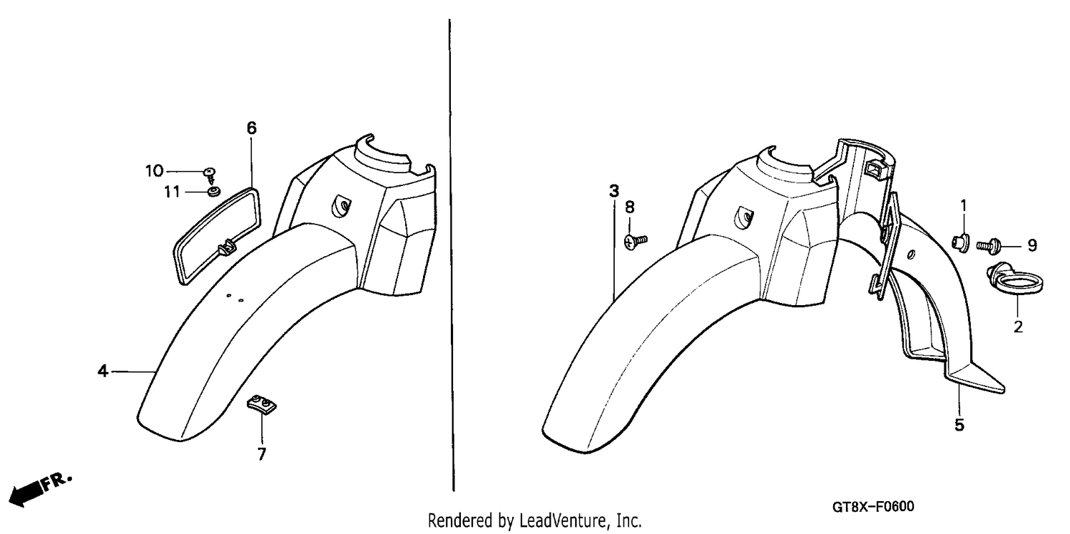 FRONT FENDER