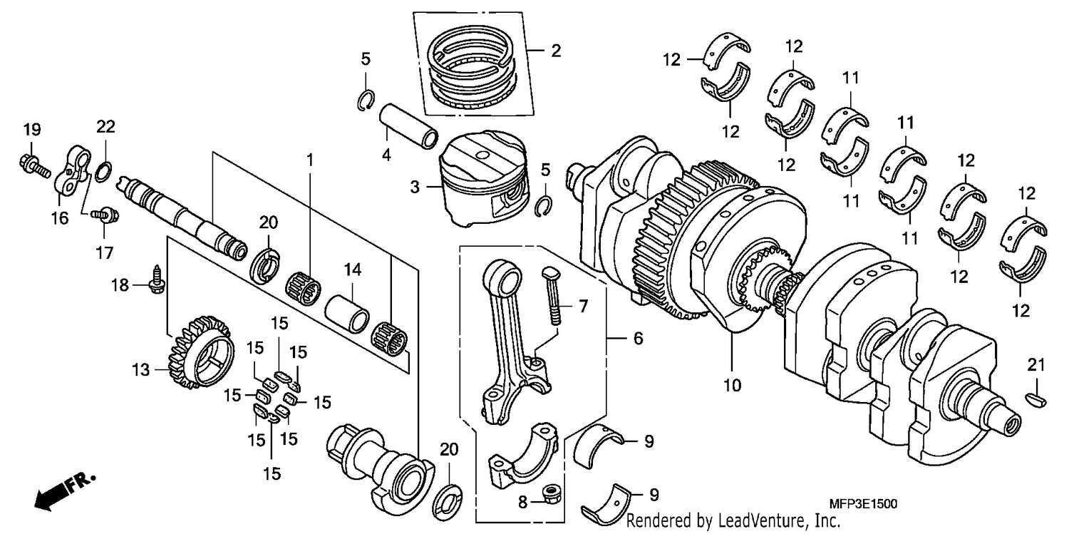 CRANKSHAFT/PISTON