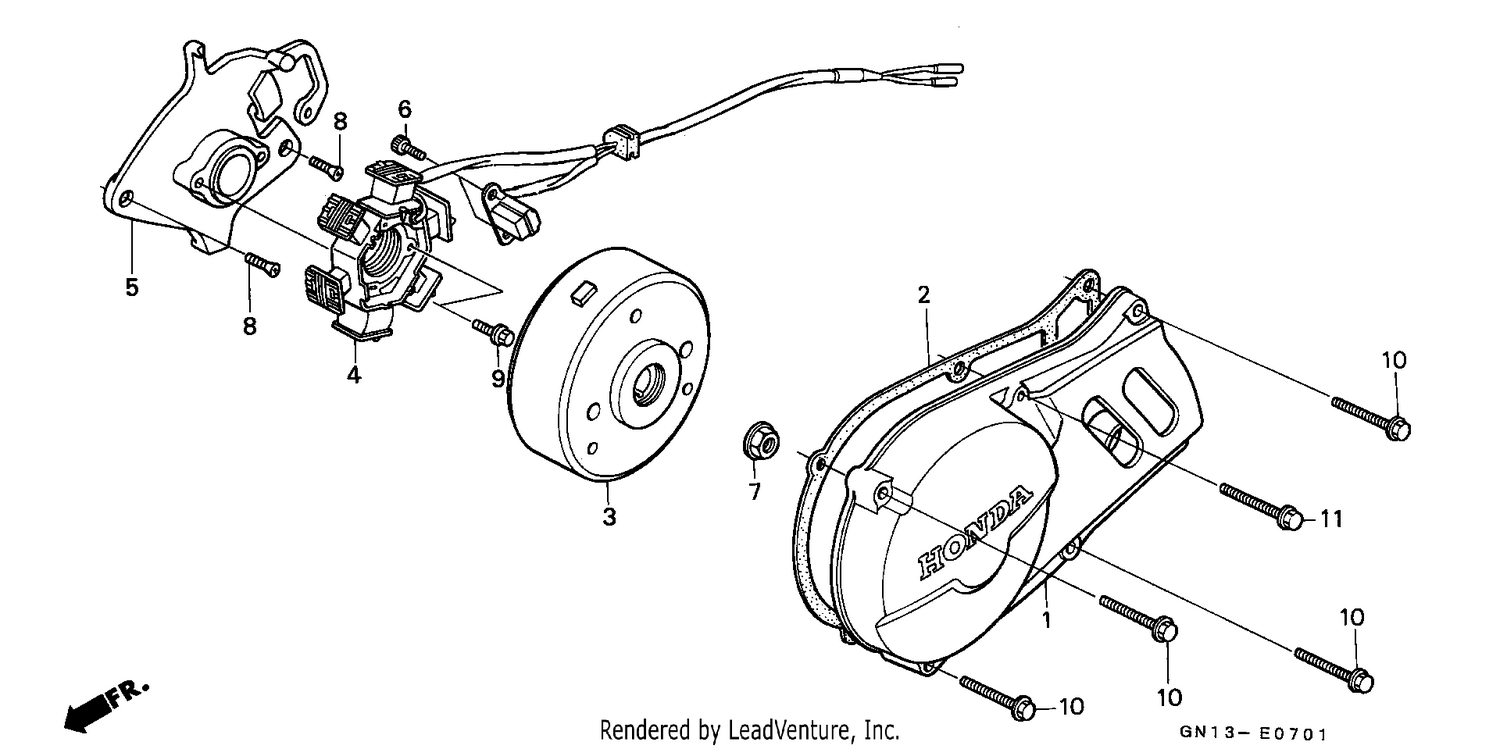 GENERATOR (XR80RN/RP/RR)